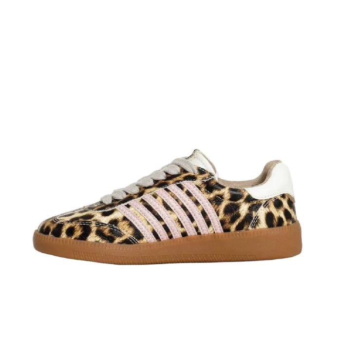 ShuShop Girl's Stevie Mini Leopard Print Sneaker KIDS - Footwear - Casual Shoes ShuShop