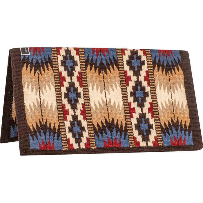 Classic Equine Show Blanket Tack - Saddle Pads Classic Equine Coffee/Blue