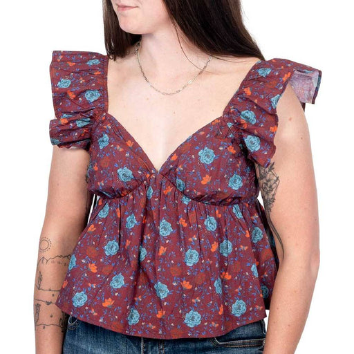 * Rock & Roll Denim Women's Flutter Tank Top - FINAL SALE WOMEN - Clothing - Tops - Short Sleeved Panhandle