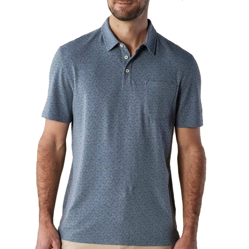 The Normal Brand Active Puremeso Print Polo