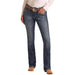 Rock & Roll Women's Curved Embroidered Riding Jeans WOMEN - Clothing - Jeans Panhandle