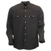 Outback Trading Men's Moab Pearl Snap Western Shirt MEN - Clothing - Shirts - Long Sleeve Outback Trading Co