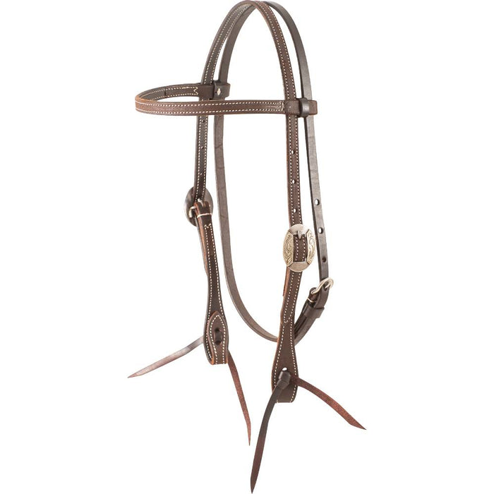 Martin Saddlery Canyon Headstall Tack - Headstalls Martin Saddlery Browband Chocolate 