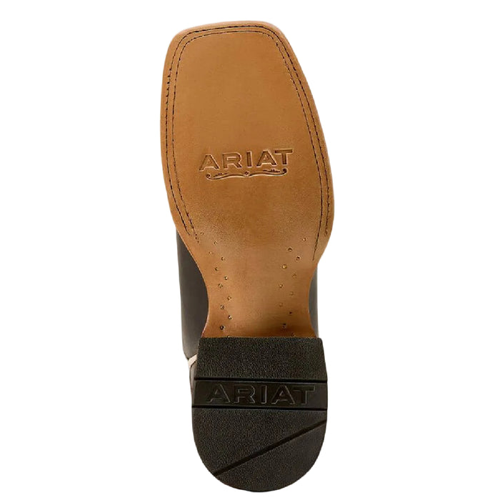 Ariat Women's Square Toe Country Lane Chocolate Western Boot