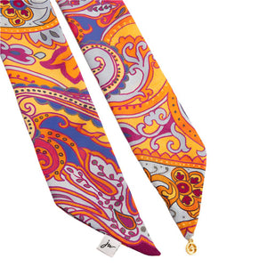 Johnny Was Sandalwood Pink Silk Scarf WOMEN - Accessories - Scarves & Wraps Johnny Was Collection   