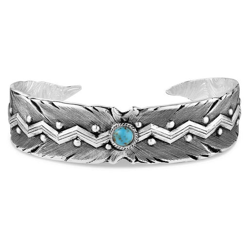 Montana Silversmiths Wild Lightning American Made Cuff Bracelet WOMEN - Accessories - Jewelry - Bracelets Montana Silversmiths