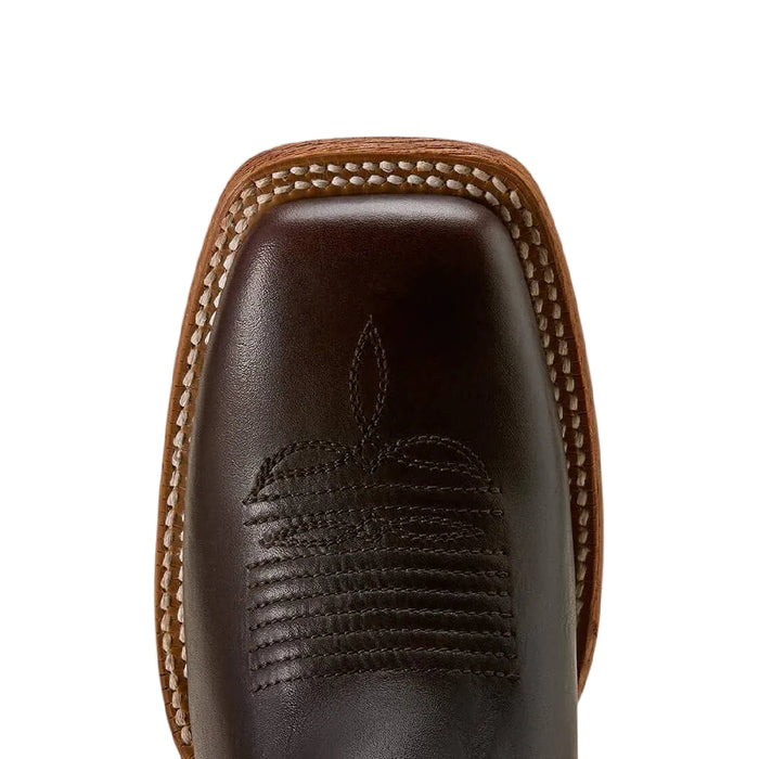 Ariat Women's Square Toe Country Lane Chocolate Western Boot