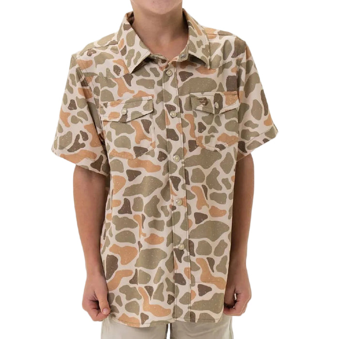 Burlebo Boy's Performance Western Shirt
