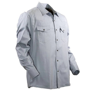Outback Trading Men's Everett Shirt - Sky Blue - FINAL SALE MEN - Clothing - Shirts - Long Sleeve Shirts Outback Trading Co   