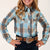 Roper Girl's Plaid Snap Shirt - FINAL SALE KIDS - Girls - Clothing - Tops - Long Sleeve Tops Roper Apparel & Footwear   