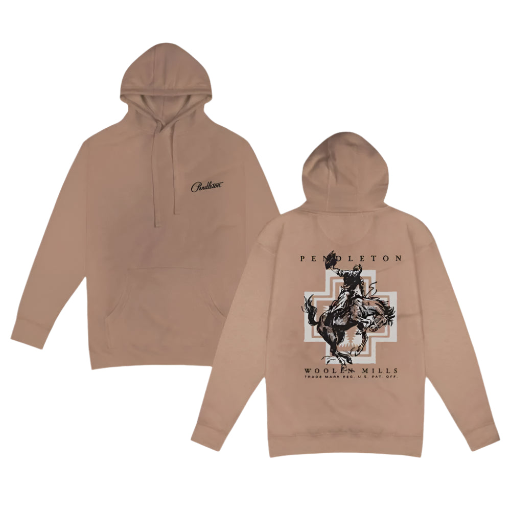 Pendleton Men's Rodeo Harding Graphic Hoody MEN - Clothing - Pullovers & Hoodies Pendleton