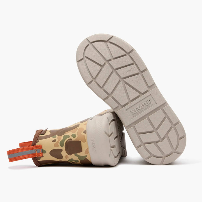 XTRATUF Kids Duck Camo Ankle Deck Sport Boot