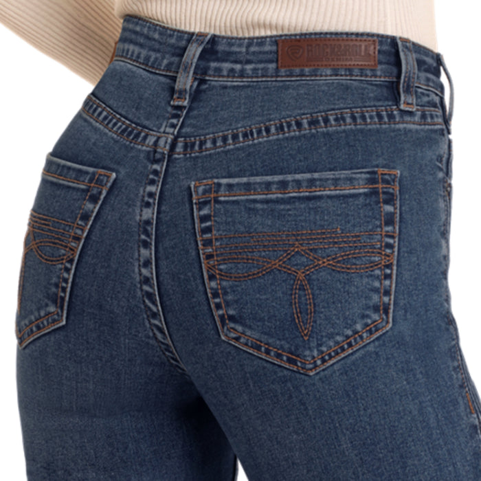 Rock & Roll Denim Women's Side Seam Bootcut Jean WOMEN - Clothing - Jeans Panhandle   