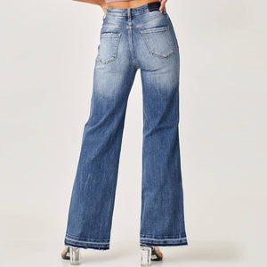 Risen High Rise Shadow Hem Jean - FINAL SALE WOMEN - Clothing - Jeans Risen Jeans   