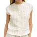 The Linda Ivory Sweater Vest WOMEN - Clothing - Tops - Short Sleeved MOD REF