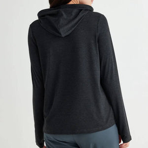 Free Fly Women's Bamboo Flex Hoody - Heather Black WOMEN - Clothing - Pullovers & Hoodies Free Fly Apparel   