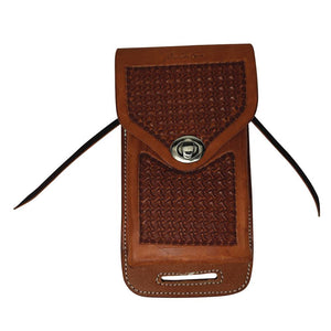 Professional's Choice Leather Fastened Cell Phone Case Saddles - Saddle Accessories Professional's Choice Geometric  