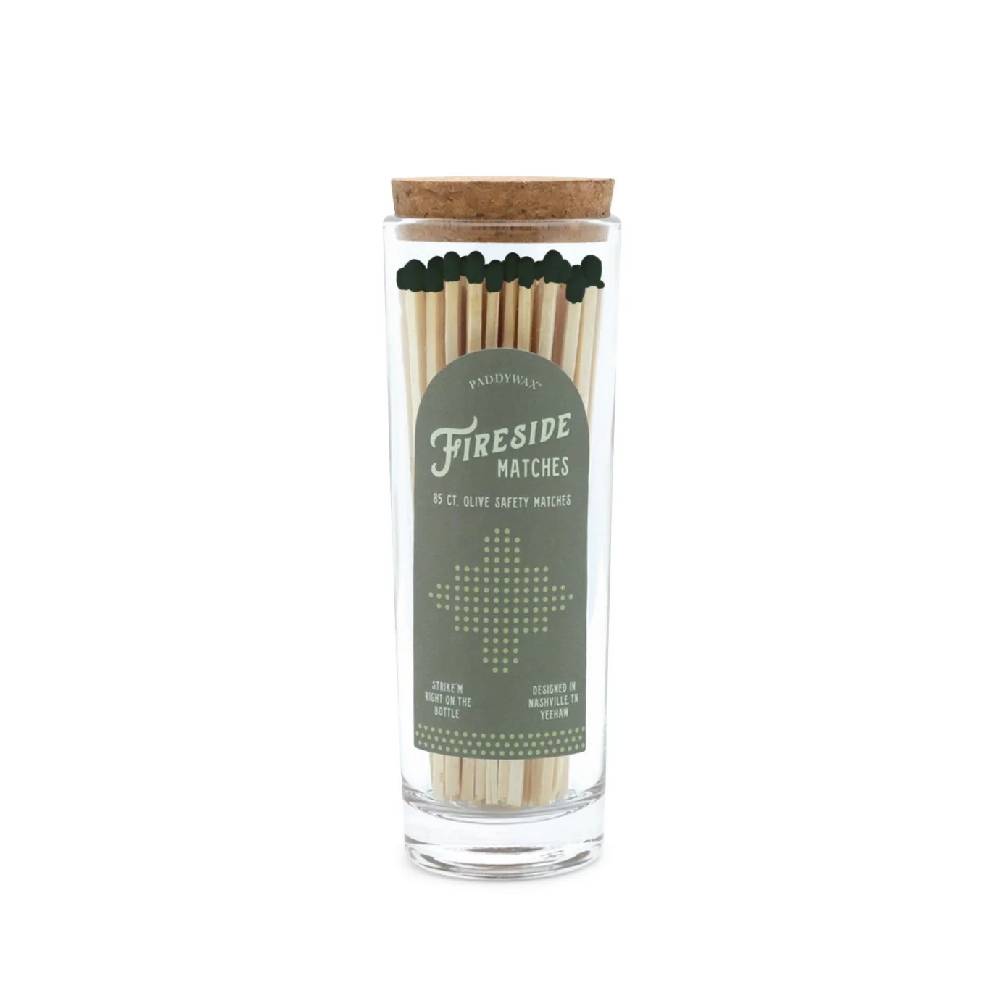 Fireside Safety Matches - Green HOME & GIFTS - Home Decor - Candles + Diffusers Paddywax