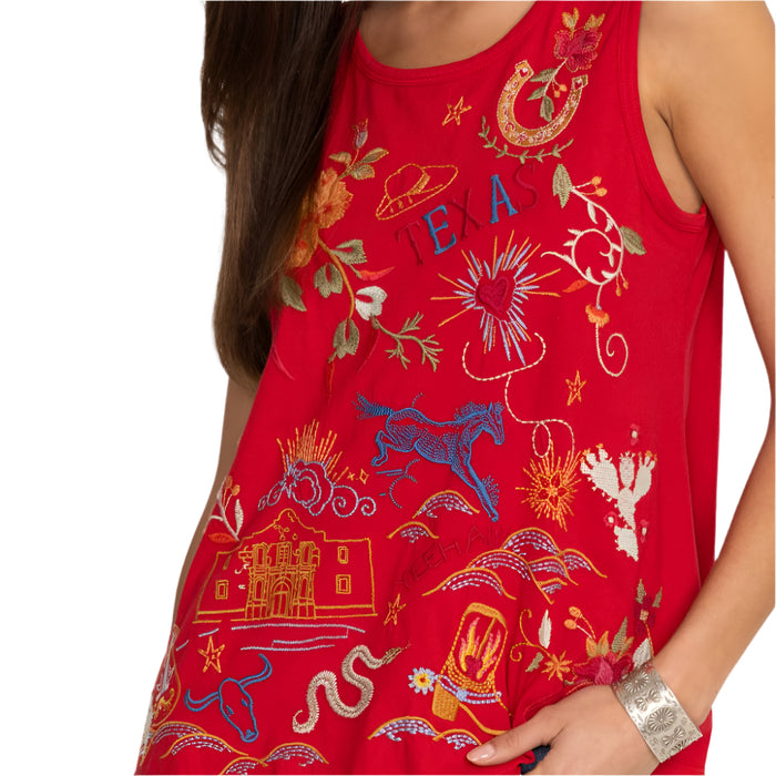 * Johnny Was Texas Knit Tank Top - FINAL SALE WOMEN - Clothing - Tops - Sleeveless Johnny Was Collection