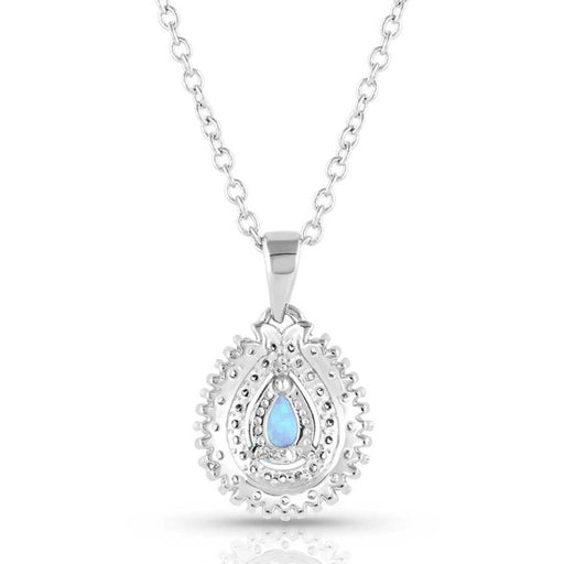 Montana Silversmiths Radiating Crystals Opal Necklace WOMEN - Accessories - Jewelry - Necklaces Montana Silversmiths   