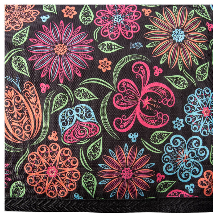 Classic Equine Neon Flower 10K Cross Trainer Hooded Winter Blanket
