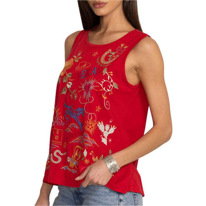 * Johnny Was Texas Knit Tank Top - FINAL SALE WOMEN - Clothing - Tops - Sleeveless Johnny Was Collection
