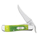 Case Russlock - Lime Green Bone Knives W.R. Case