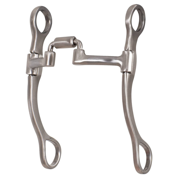 Classic Equine BitLogic 7-1/2" Cheek Low Port Barrel Bit