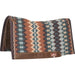Classic Equine Contour Wool Top Alpaca Pad - 34"x38" Tack - Saddle Pads Classic Equine Slate/Latte