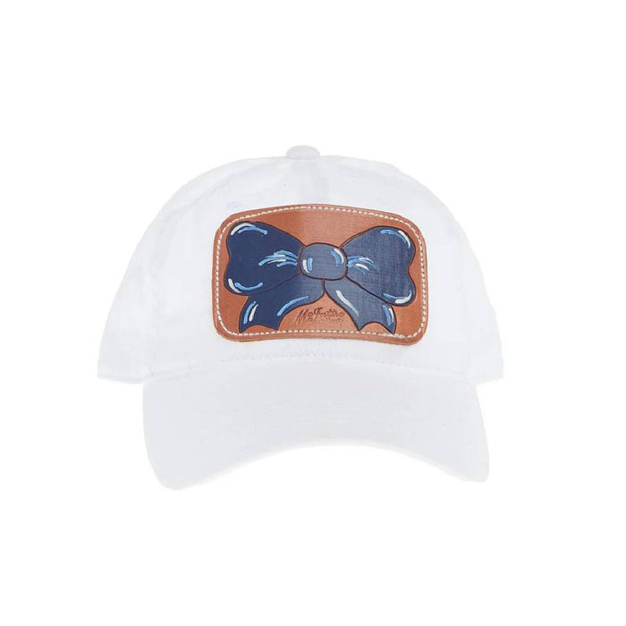 McIntire Saddlery Navy Bow Cap WOMEN - Accessories - Caps, Hats & Fedoras McIntire Saddlery