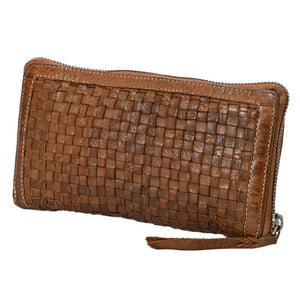 Spaghetti Western Basketweave Organizer Clutch WOMEN - Accessories - Handbags - Wallets Spaghetti Western