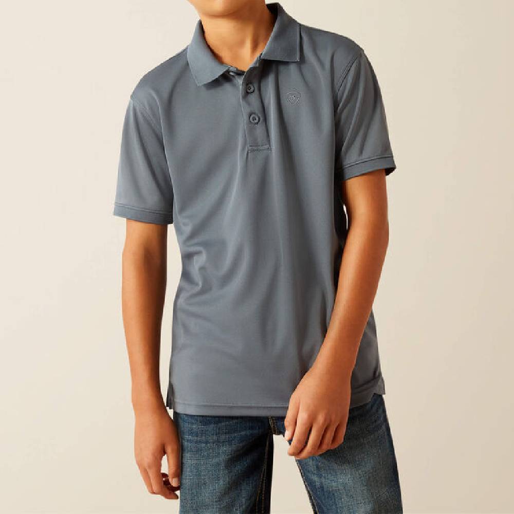 Ariat Boy's Tek Polo KIDS - Boys - Clothing - Shirts - Short Sleeve Shirts Ariat Clothing