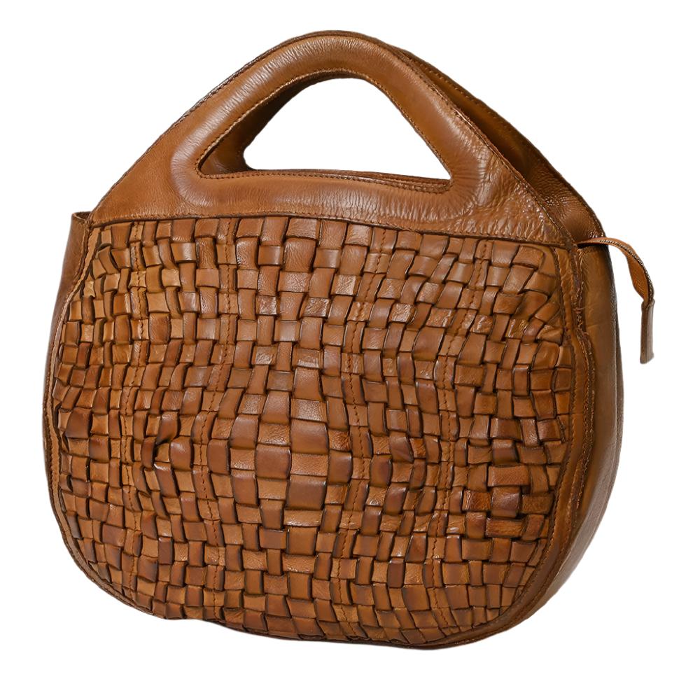 Spaghetti Western Basketweave Shoulder Bag WOMEN - Accessories - Handbags - Shoulder Bags Spaghetti Western