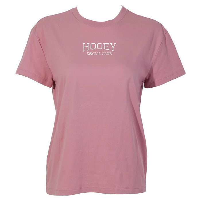 Hooey Women's Social Club Pink Tee WOMEN - Clothing - Tops - Short Sleeved Hooey