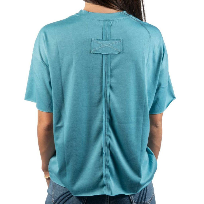 Howdy Hanny Roping Cowboy Blue Tee WOMEN - Clothing - Tops - Short Sleeved Howdy Hanny
