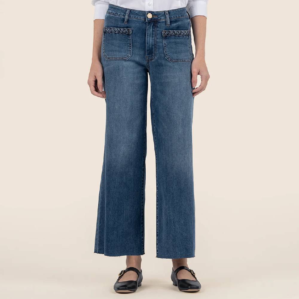 Kut Meg High Rise Wide Leg Jeans - FINAL SALE WOMEN - Clothing - Jeans Kut from the Kloth