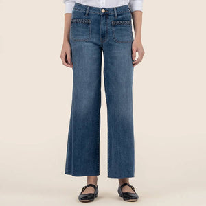 Kut Meg High Rise Wide Leg Jeans - FINAL SALE WOMEN - Clothing - Jeans Kut from the Kloth