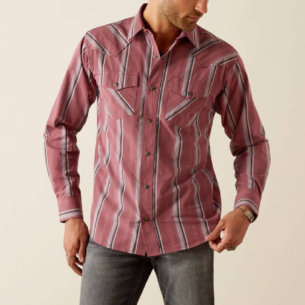 Ariat Men's Humphrey Retro Fit Shirt MEN - Clothing - Shirts - Long Sleeve Ariat Clothing