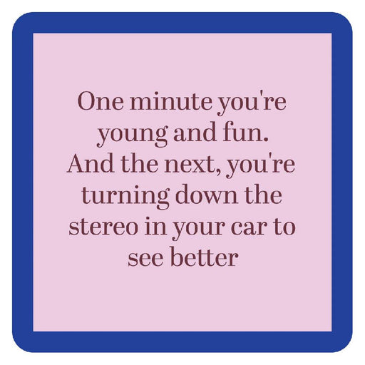Young and Fun Coaster HOME & GIFTS - Gifts Drinks On Me