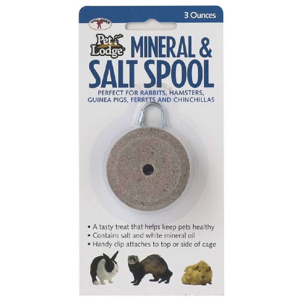 Mineral and Salt Spool with Hanger Pets - Vitamins & Supplements Pet Lodge   