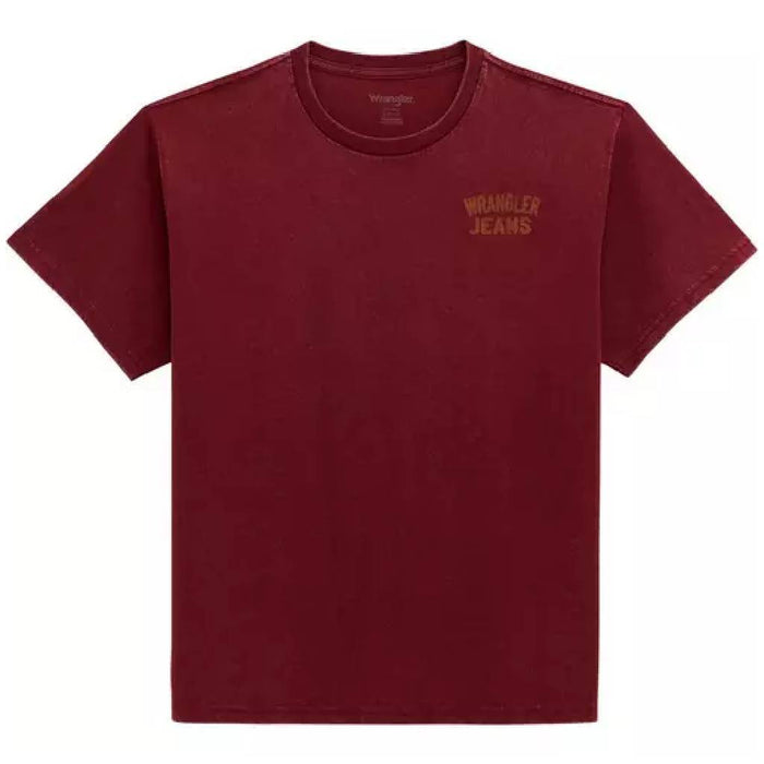 Wrangler Women's West Roper Pomegranate Tee