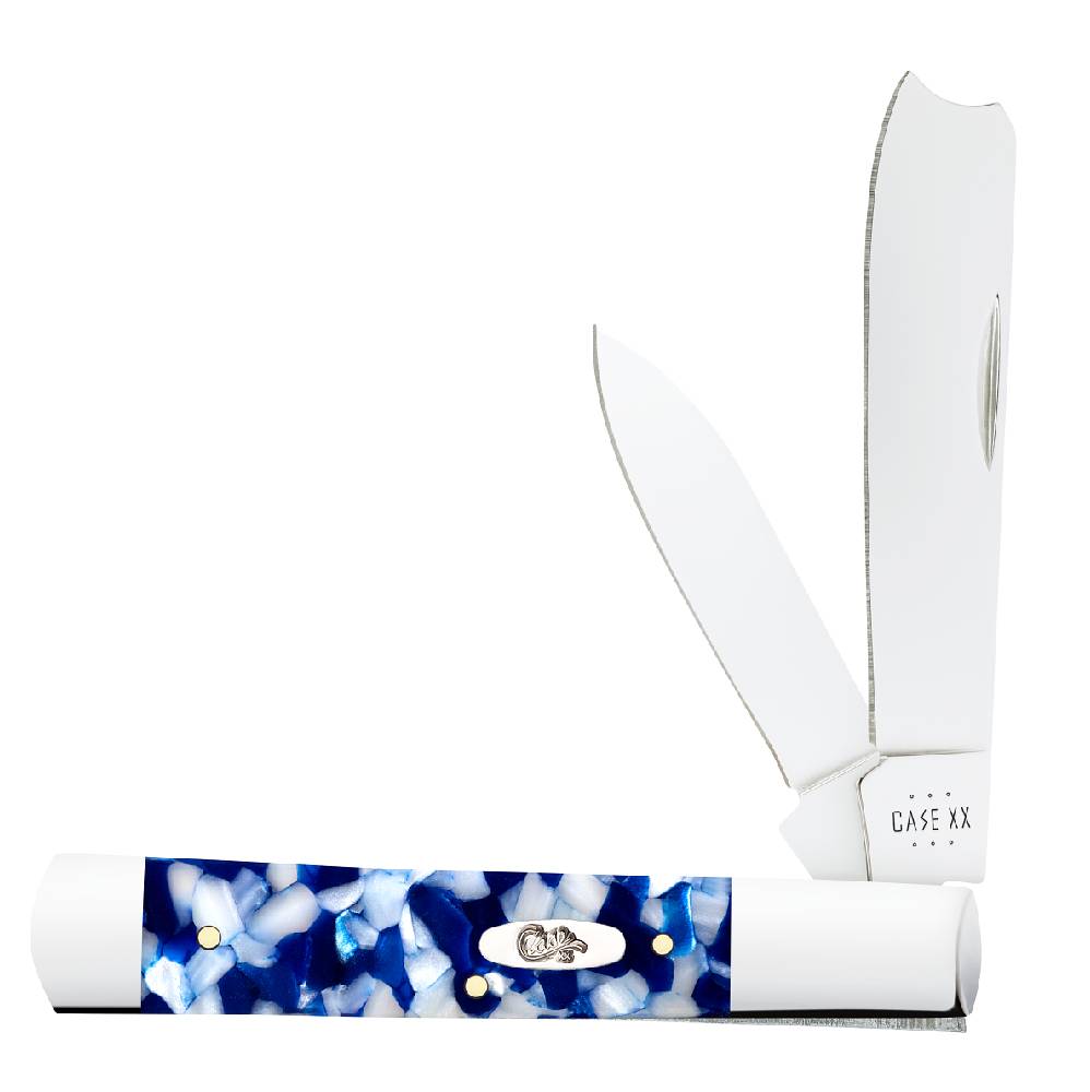 Case Razor - Blue Crackle Kirinite Knives - Knives W.R. Case   