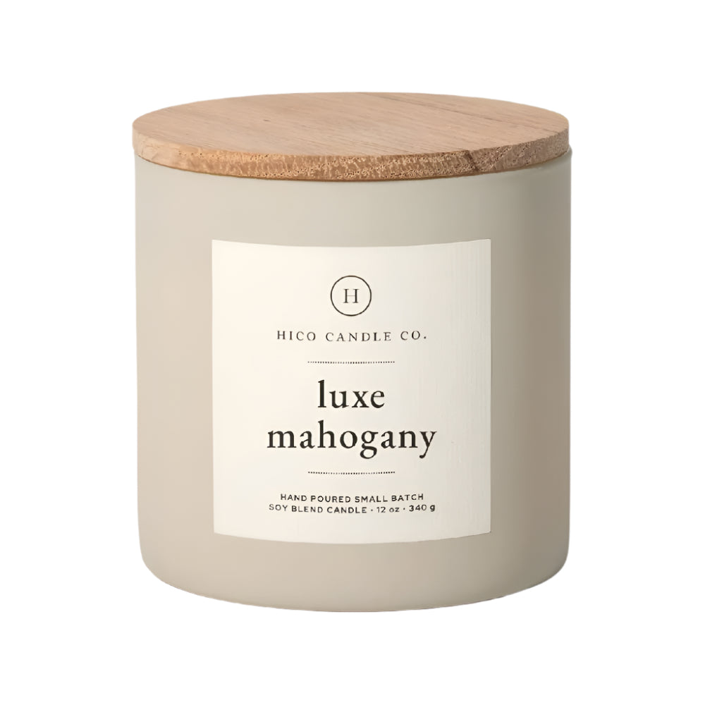 Hico Candle Co Luxe Mahogany Candle HOME & GIFTS - Home Decor - Candles + Diffusers Hico Candle Co.