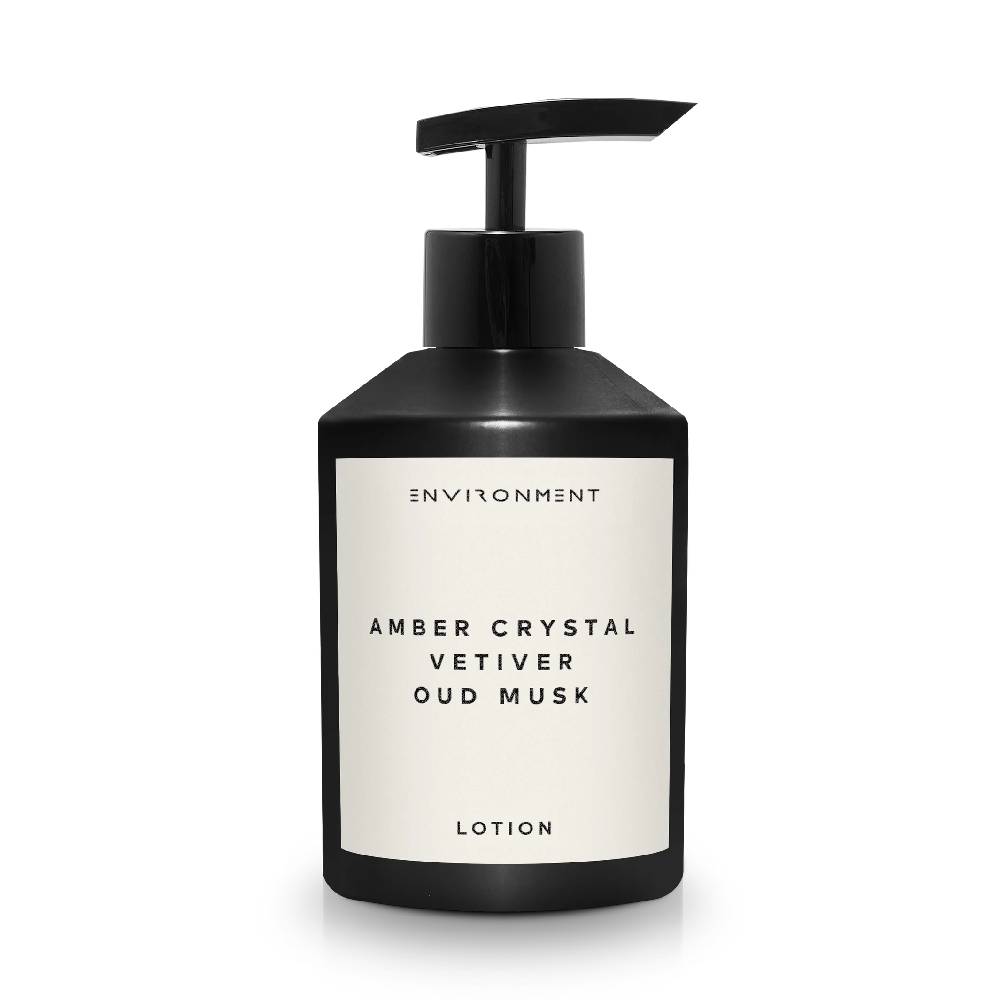 Environment Amber Crystal Vetiver Oud Musk Lotion HOME & GIFTS - Bath & Body - Lotions & Lip Balms Environment