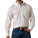 Ariat Men's Waverly Classic Fit White Geo Print Button Down MEN - Clothing - Shirts - Long Sleeve Ariat Clothing