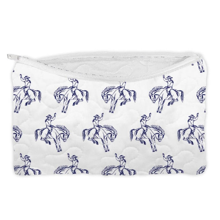 Yeehaw Quilted Make Up Bag ACCESSORIES - Luggage & Travel - Cosmetic Bags Ida Mae Home