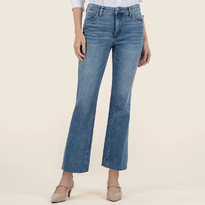 Kut Kelsey High Rise Ankle Flare Jeans WOMEN - Clothing - Jeans Kut from the Kloth