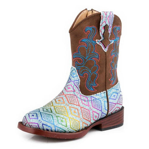 Roper Toddler Girl's Glitter Maya Boot KIDS - Footwear - Boots Roper Apparel & Footwear