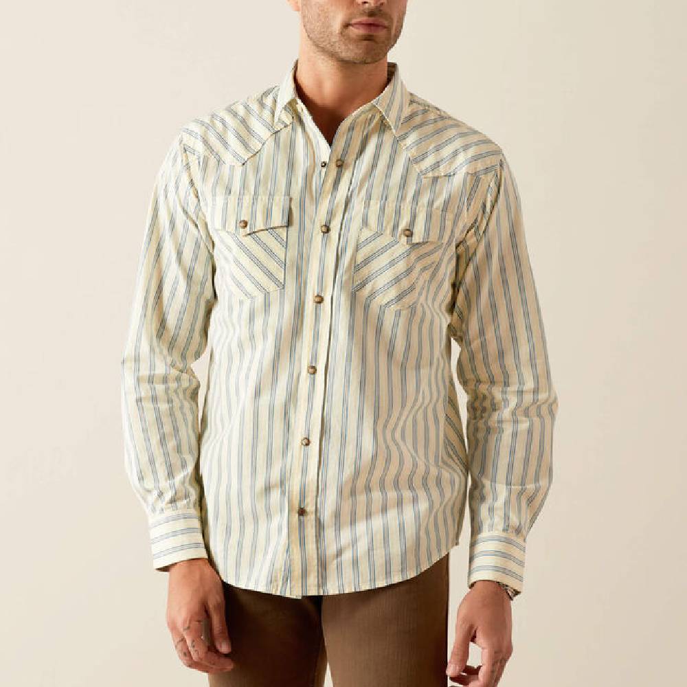 Ariat Men's Hansford Retro Fit Shirt MEN - Clothing - Shirts - Long Sleeve Ariat Clothing