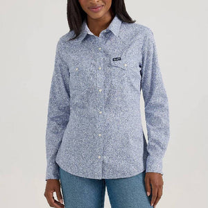 Wrangler Women's Retro Western Dress Shirt WOMEN - Clothing - Tops - Long Sleeved Wrangler